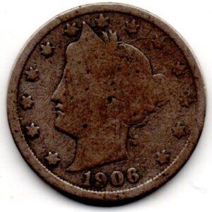 Estate Coin - 1906 Liberty Head "V" Nickel